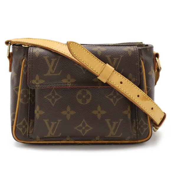 LOUIS VUITTON Brown Monogram Shoulder Bag - Picture 1 of 9
